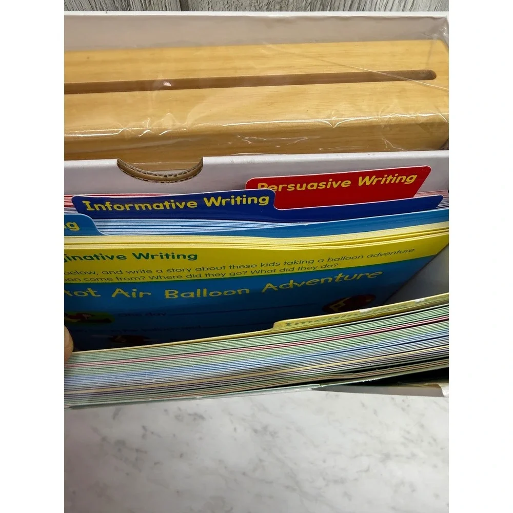 Lakeshore Ready to Write Prompt Box AA469 Educational Writing Cards Ages 6+ New